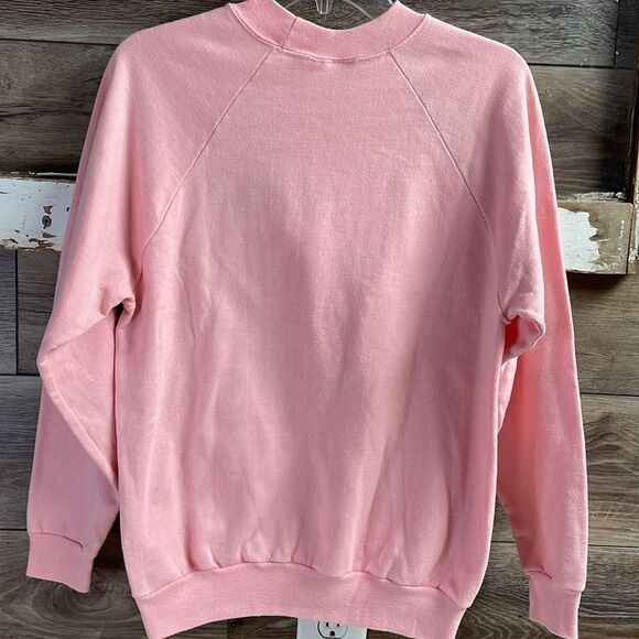 HARBOR LIGHT Ladies Pink Sweatshirt Golf Carts Bears Golfing Golf Club Size Med - Picture 5 of 6